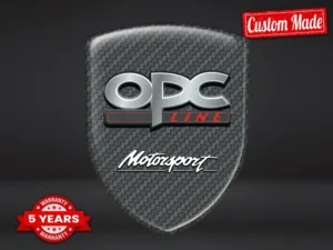 OPC Pegatinas Traseras Carreras Auto Lujo Personalizable